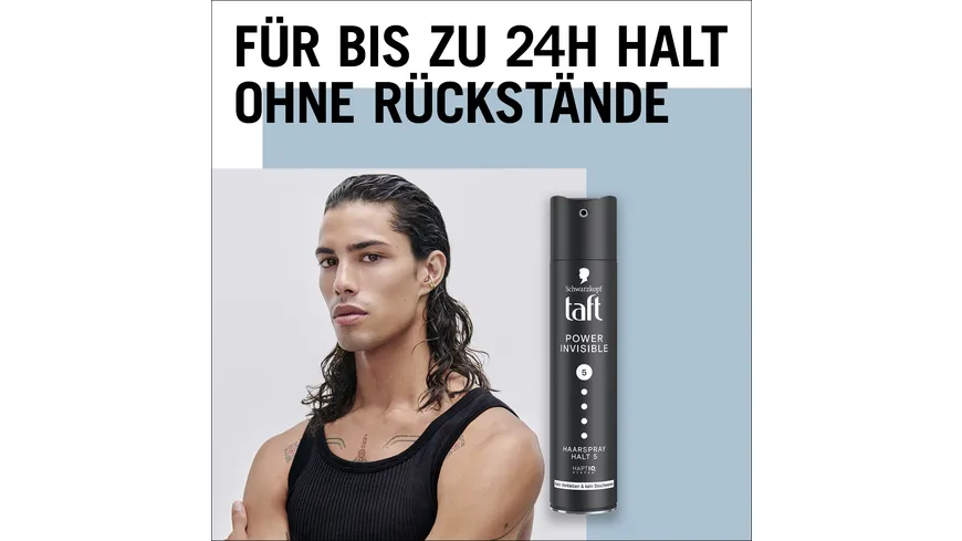 TAFT Haarspray Power Invisible 250 ml Haltegrad 5 - sehr starker Halt 250 ml