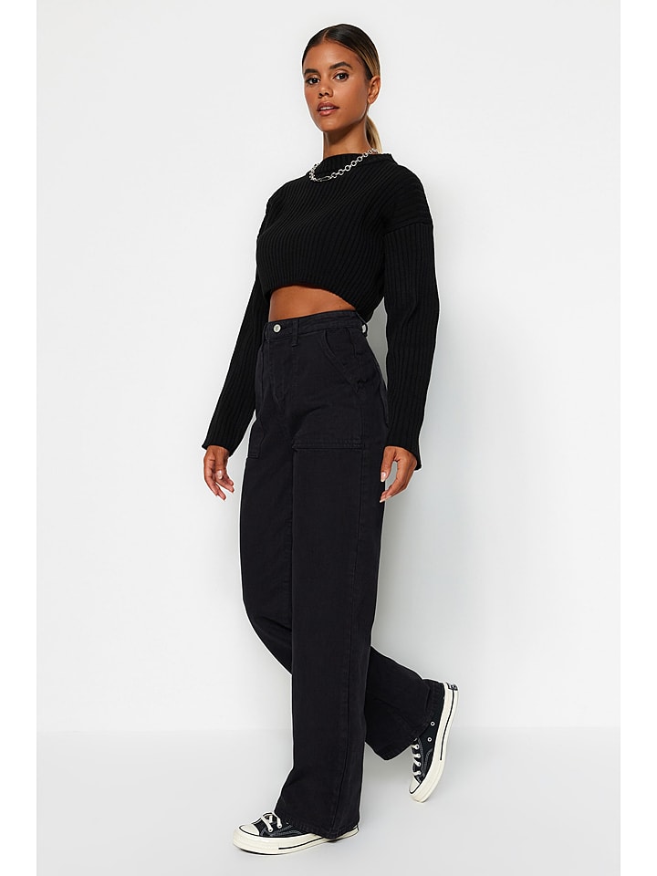 trendyol Jeans - Comfort fit - in Schwarz günstig kaufen