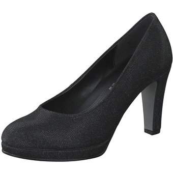 Gabor Plateau Pumps in schwarz