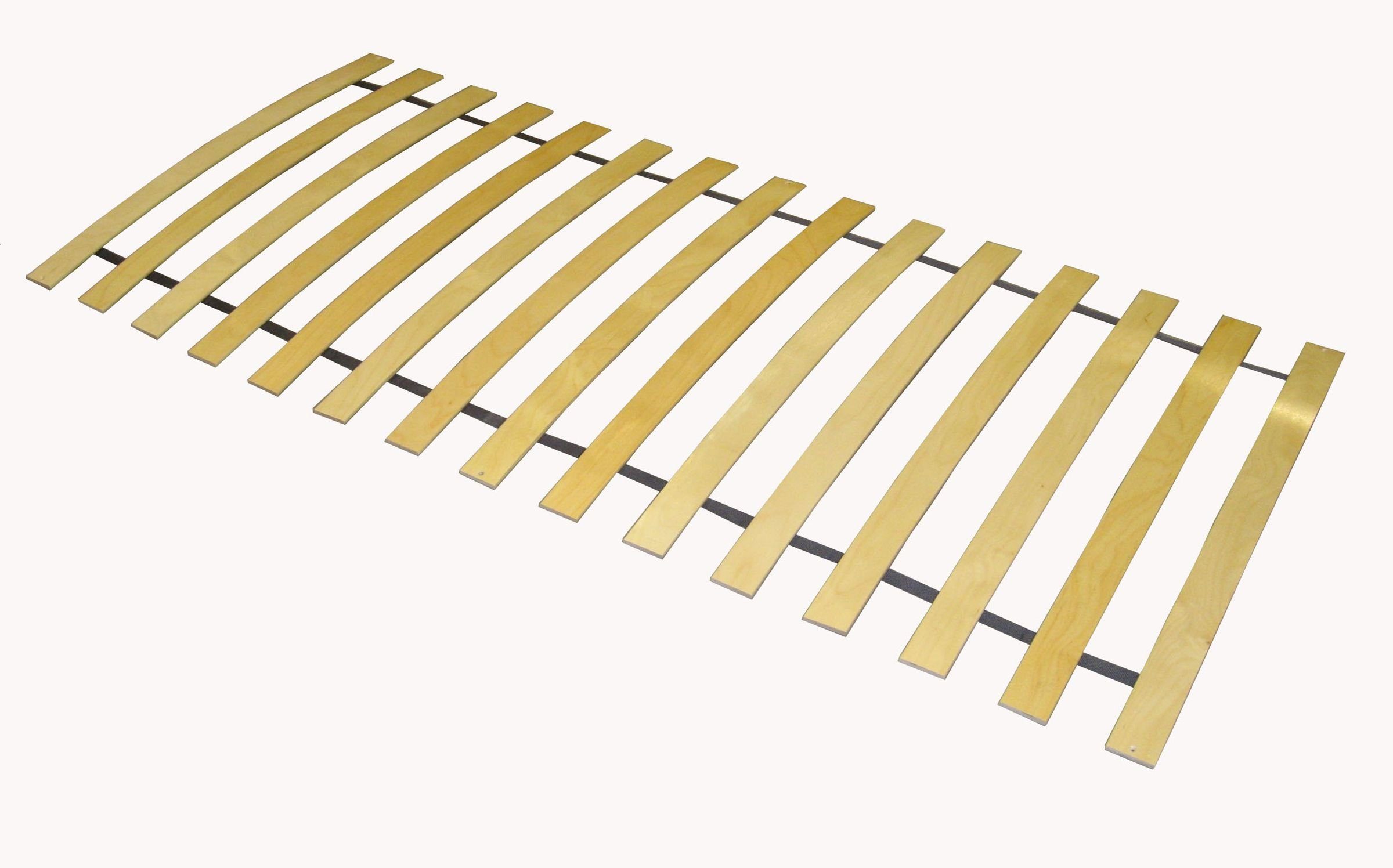 Rollrost Doppelpack Rollroste aus Federholzleisten 100x200 Birke, ERST-HOLZ