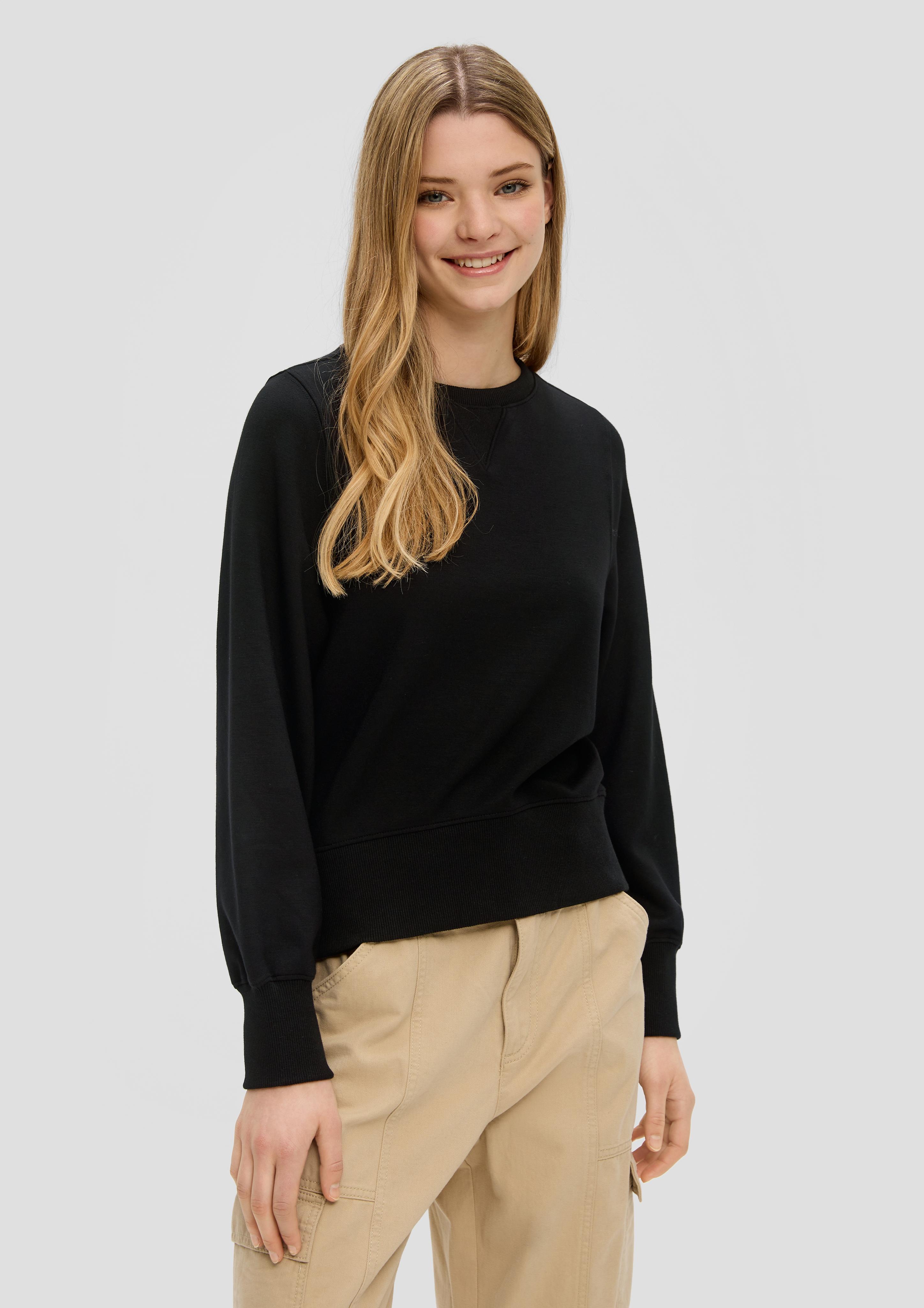 Sweatshirt aus Interlockjersey  2140246-9999