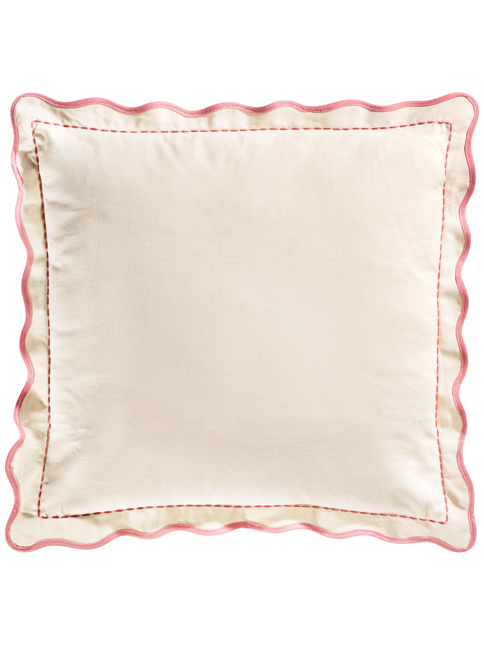 Luna Kissen, Creme/Pink