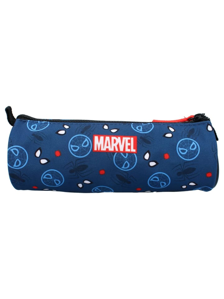 Spiderman Bleistifthalter Etui Federmappe Mehr als erstaunlich für Schule in Blau günstig kaufen 21 cm