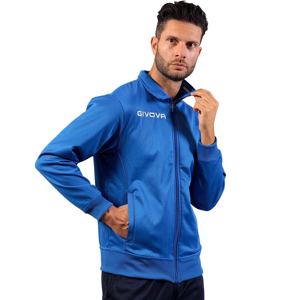 Givova MONO 500 Herren Microfleece Trainingsjacke MA022-0002