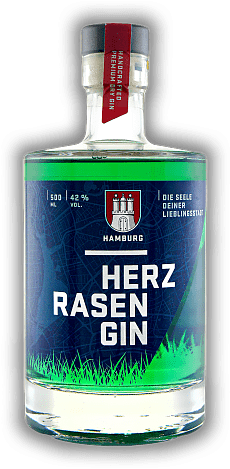 Herzrasen Gin Hamburg Edition Herzrasen Gin Hamburg Edition  0,5	 Liter - Vol 42%