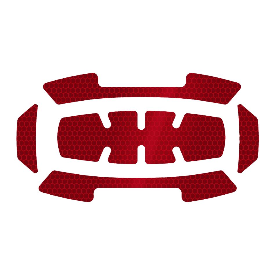 Milwaukee Zubehör 4932499123 BOLT Reflektierende Aufkleber - Rot - 1 Set