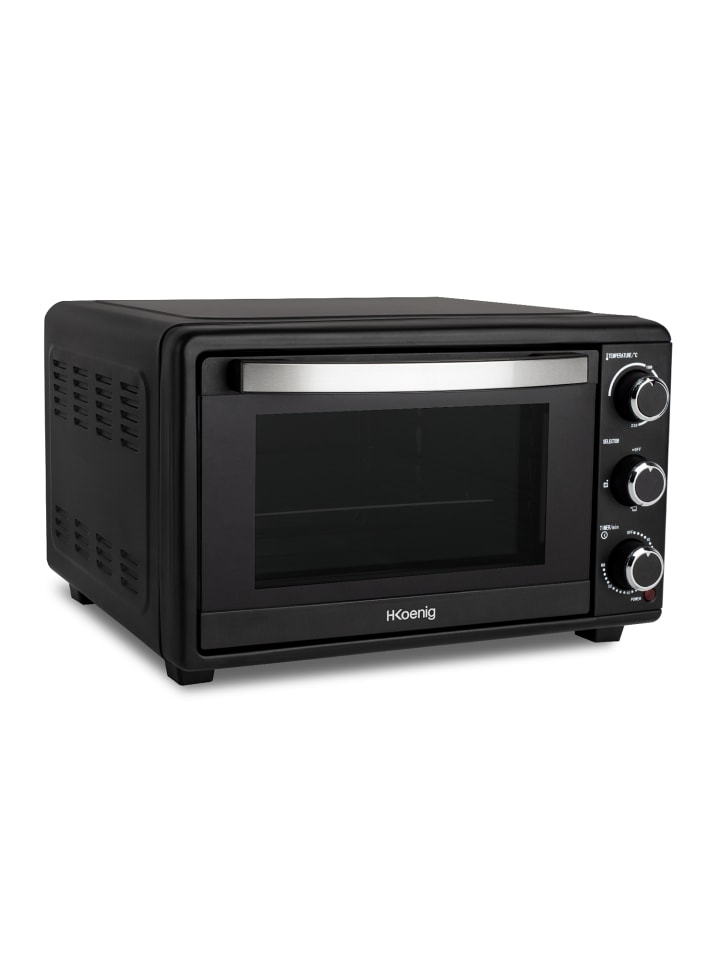 HKoenig Mini-Backofen FO25 in Schwarz günstig kaufen onesize