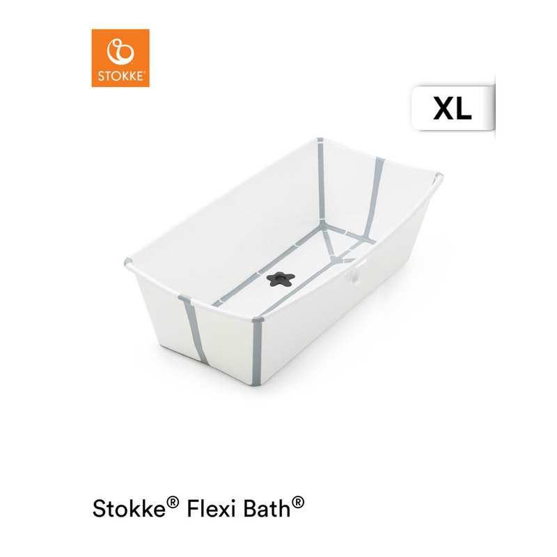 Baignoire pliable Flexibath XL blanche Stokke