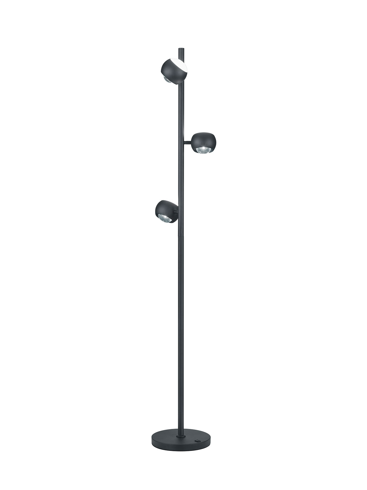 MusterringLED-Stehleuchte 3flg