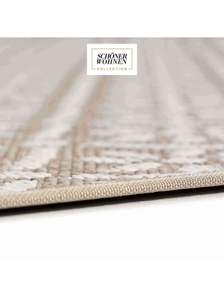 Schöner Wohnen Kollektion Outdoor Teppich PARKLAND in Creme günstig kaufen