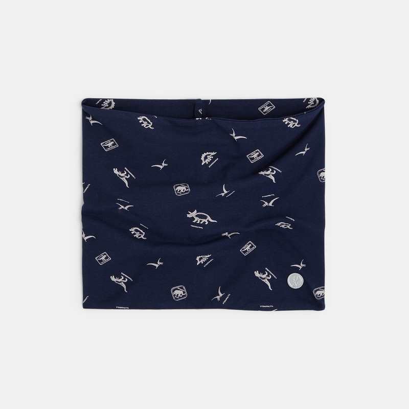 Snood en jersey imprimé bleu garçon