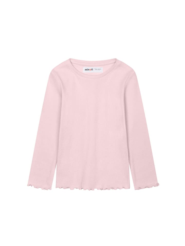 Minoti Longsleeves 12RIBTEE 6 in rosa günstig kaufen