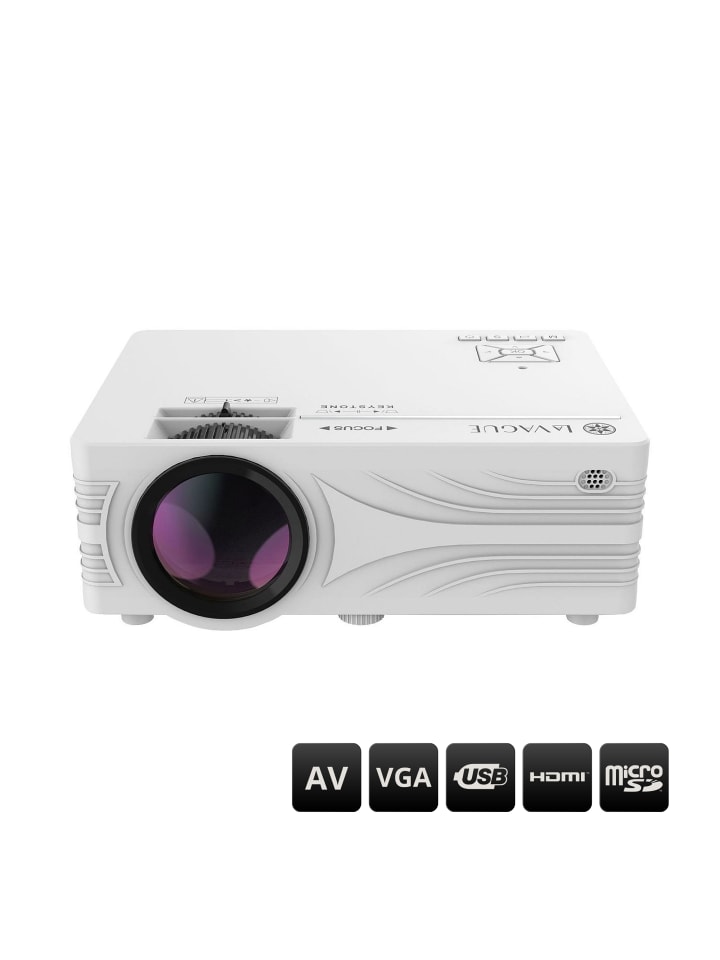 LA VAGUE LV-HD200 BUNDLE LED-Projektor inkl. LV-STA100FP in weiß günstig kaufen onesize