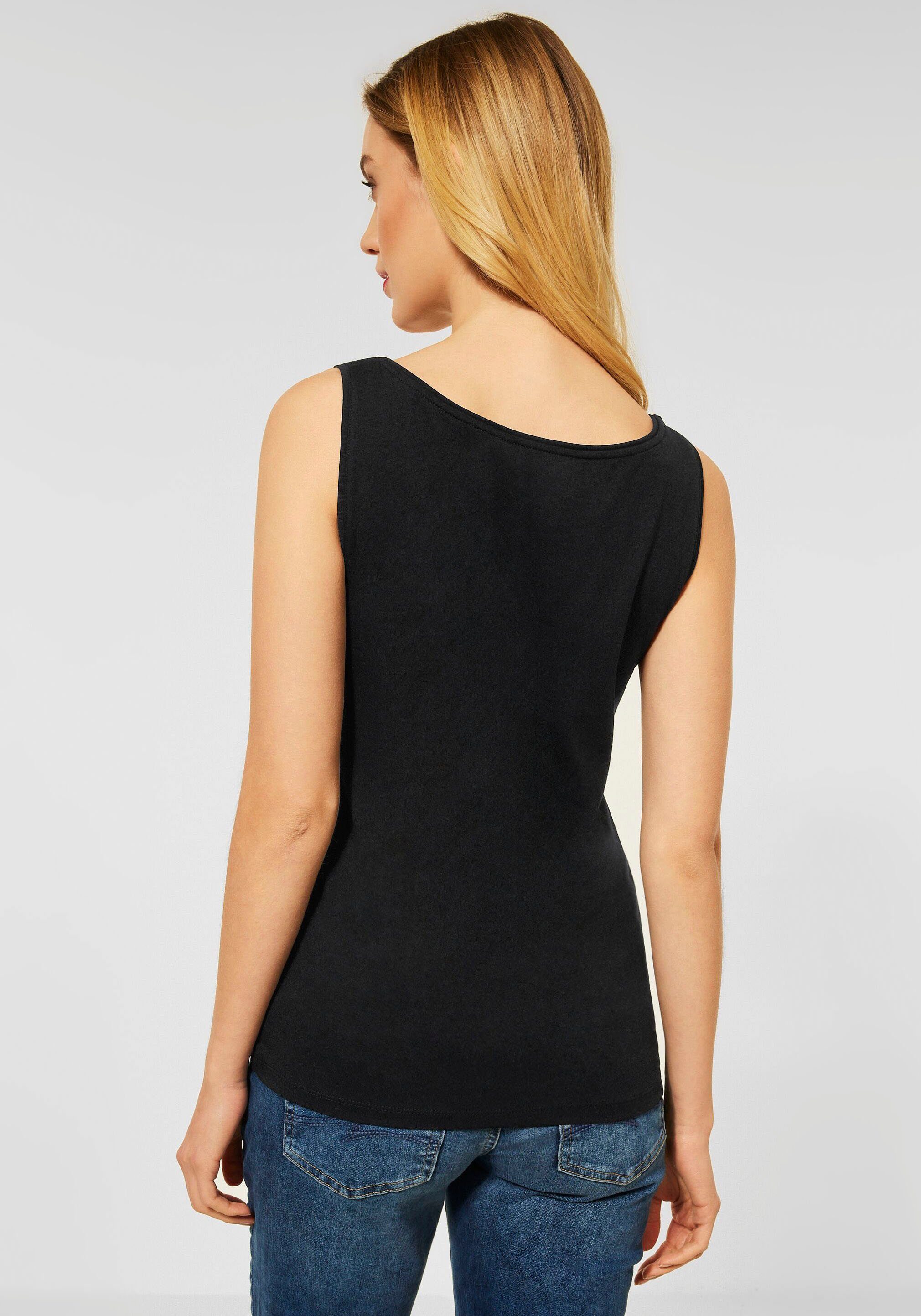 STREET ONE Tanktop Style Anni mit klassischem Rundhalsausschnitt
