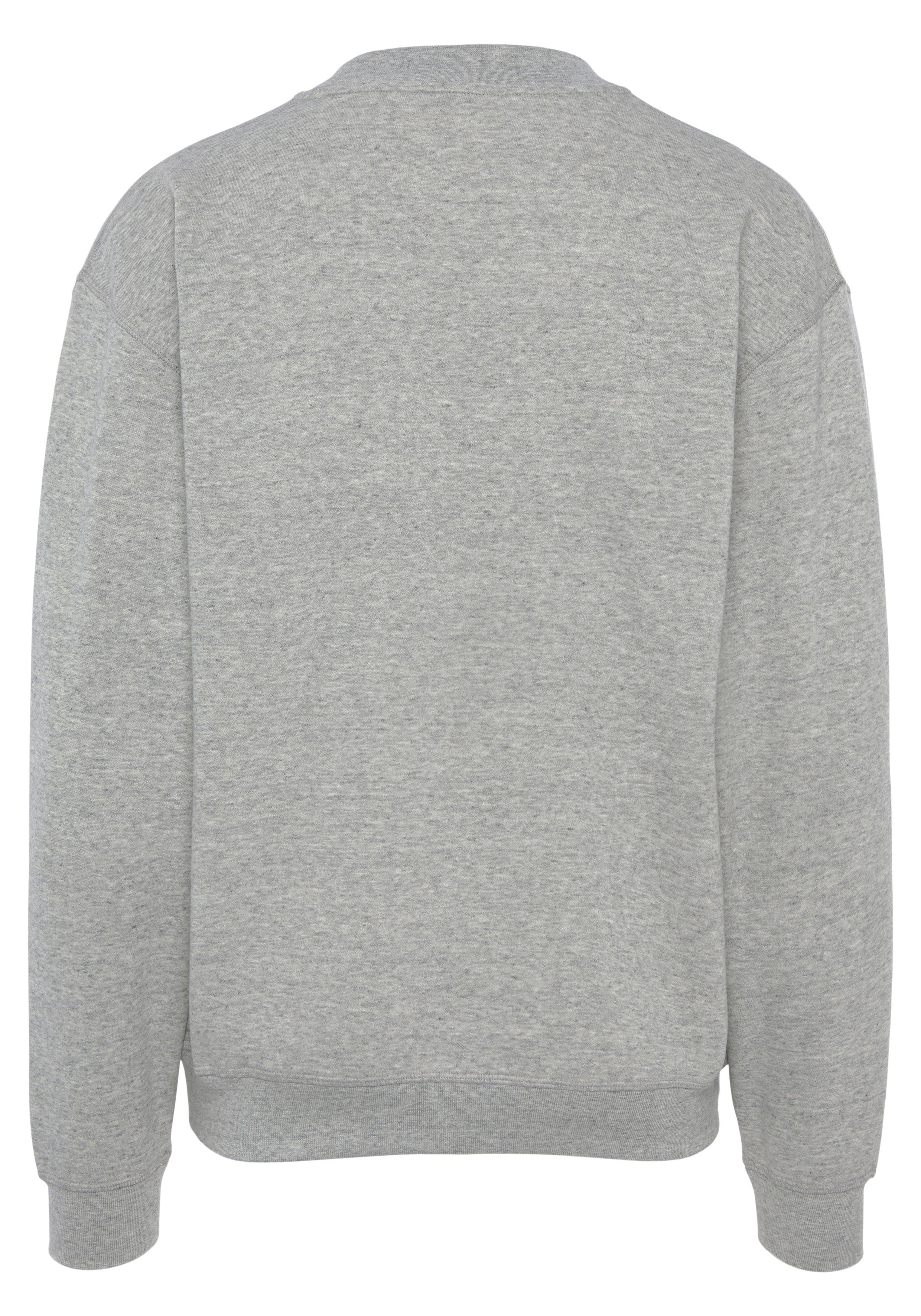 BOSS Sweatshirt Cozy Sweatshirt mit Logostickerei