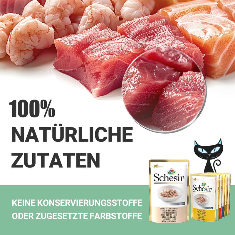 Schesir Jelly Pouch 6 x 85 g zu TOP-Preisen