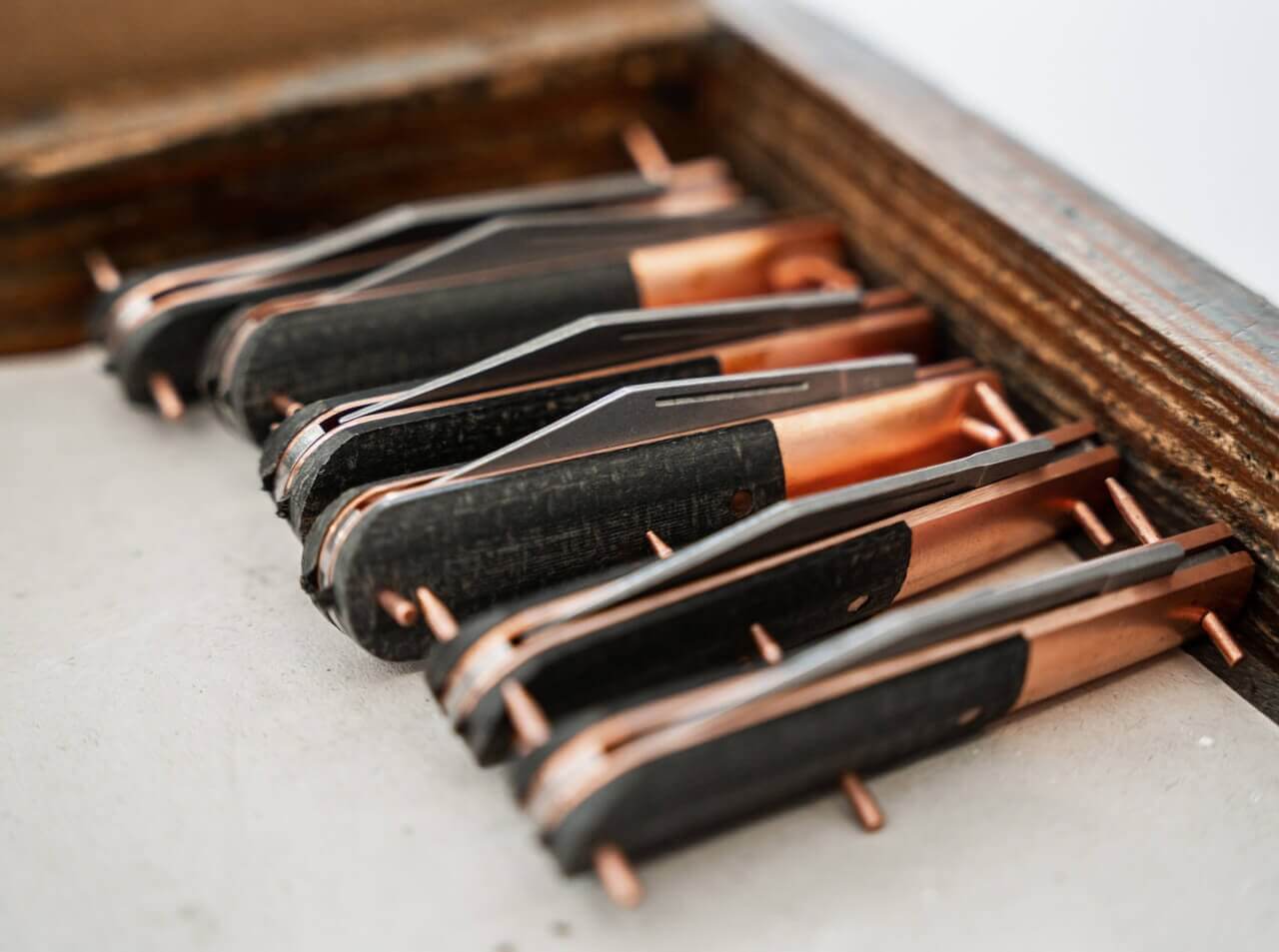 Barlow Copper Integral Micarta