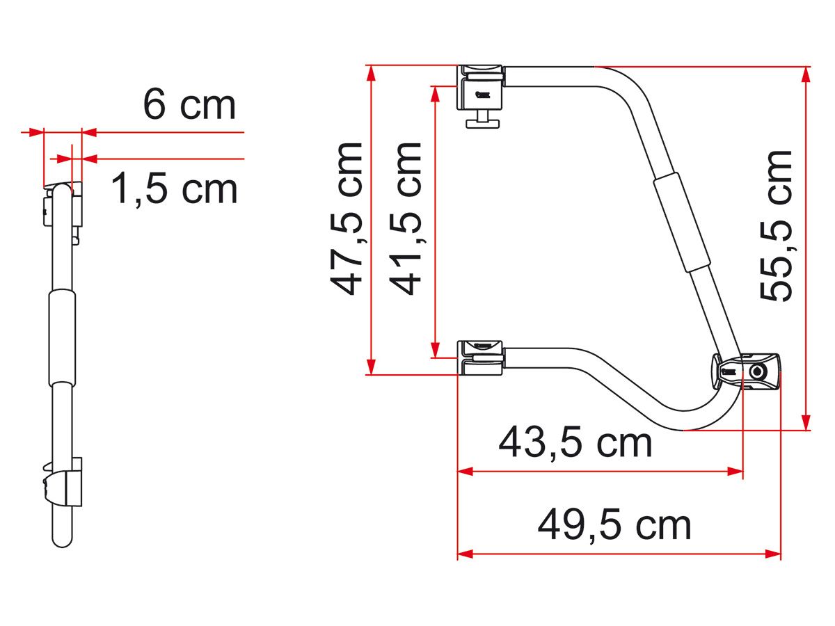 Fiamma Security 46 Pro Einstiegsgriff