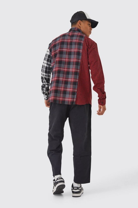 Skater Chino-Hose mit elastischem Bund