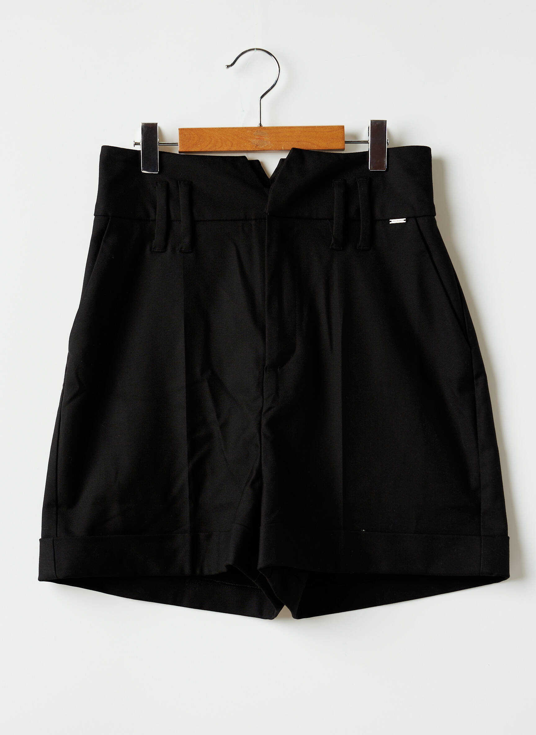 Ikks Shorts 1 Femme couleur noir
