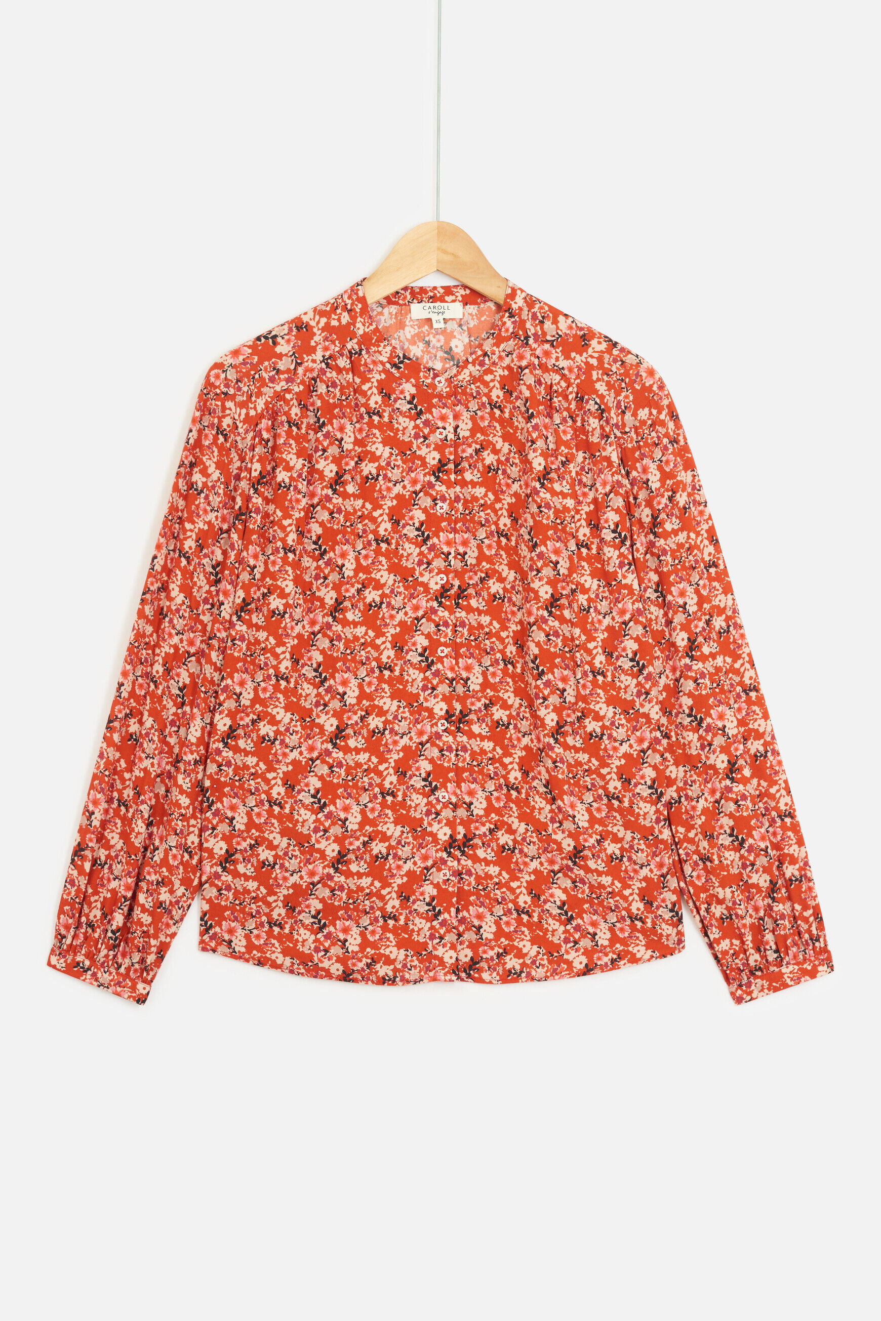 chemisier molly rouge femme