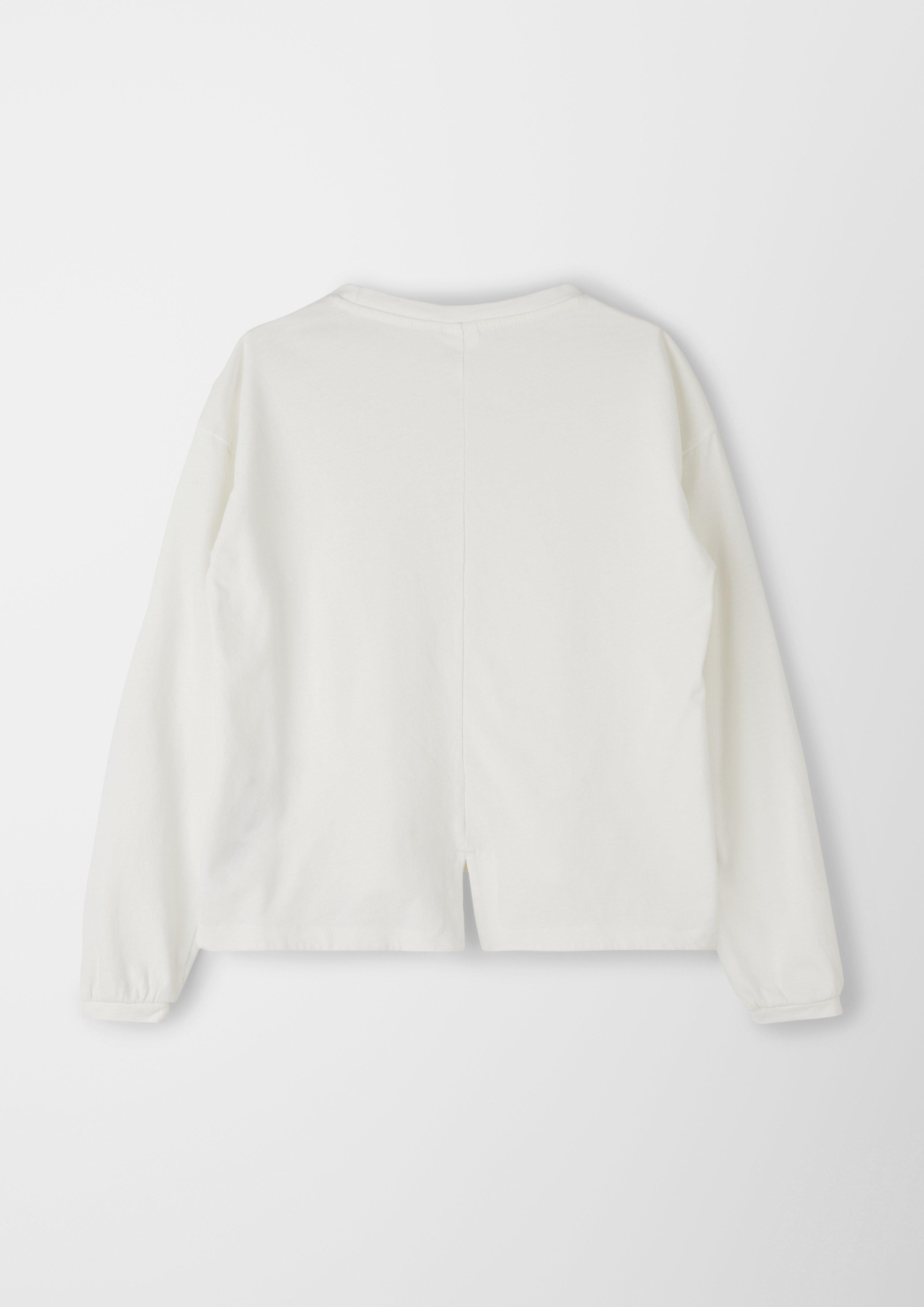 Longsleeve mit Nietenbesatz  2122082-0210