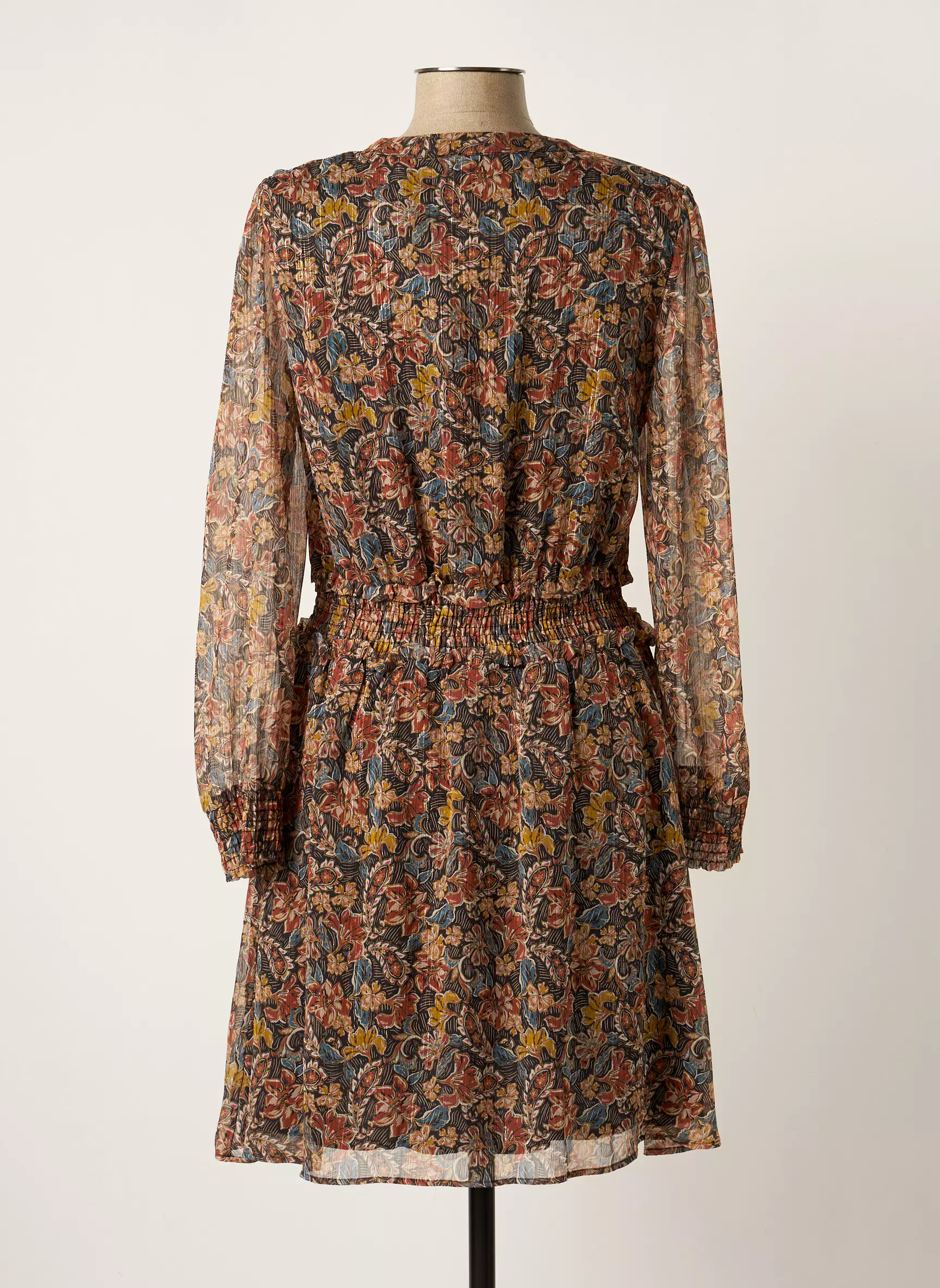C Est Beau La Vie Robes Mi Longues Femme couleur marron