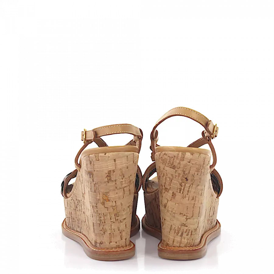 Rossano Bisconti - Plateausandalen - beige