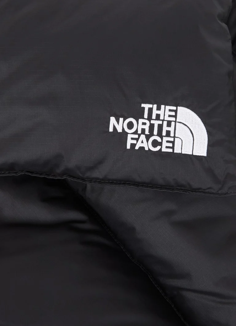 Eșarfă matlasată The North Face Nuptse cu logo brodat, 130 x 20 cm