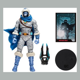 DC Direct Actionfigur & Comic Captain Cold Variant (Gold Label) (The Flash) 18 cm