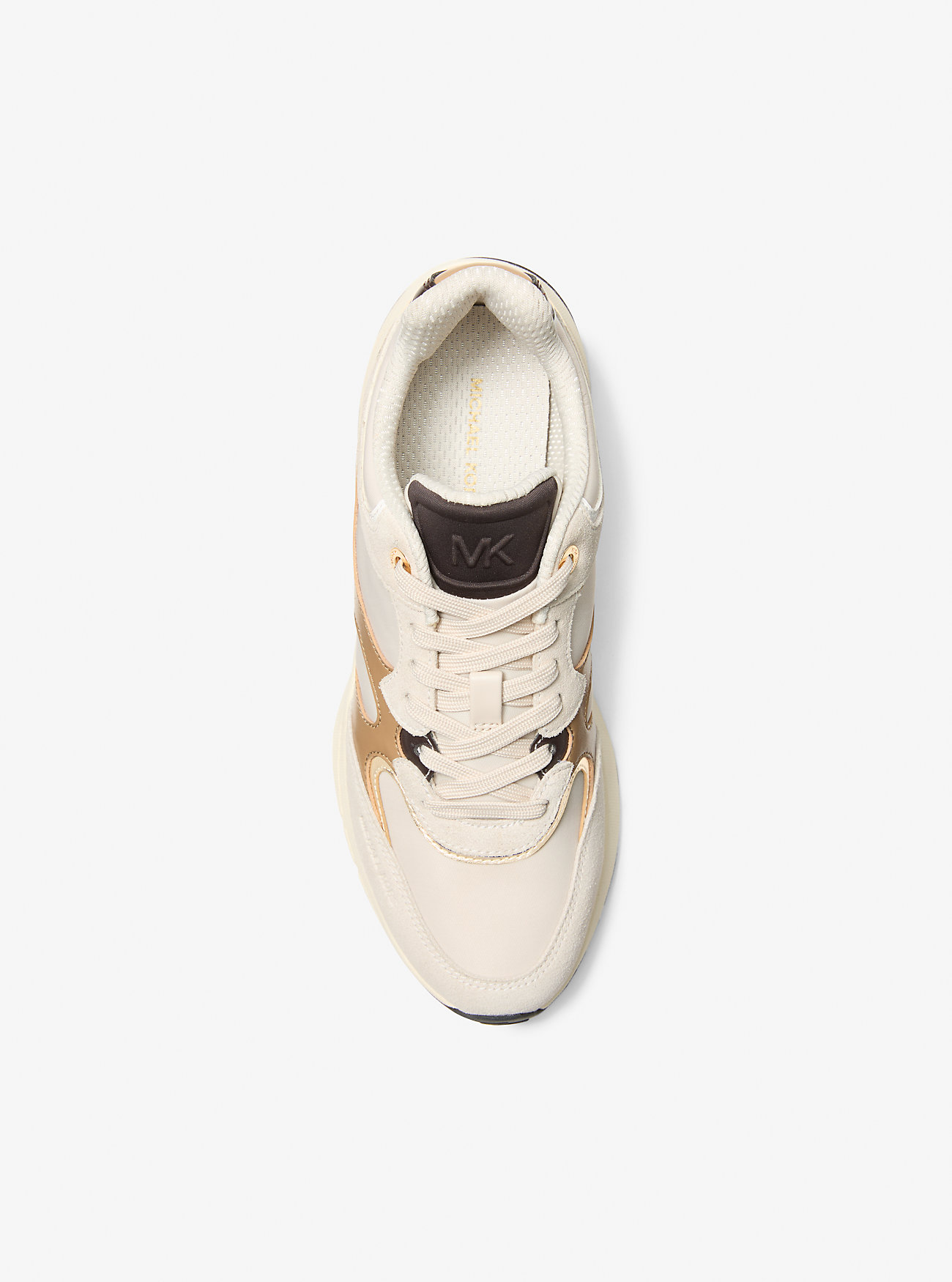 Riley Mixed-Media Trainer - HUSK MULTI