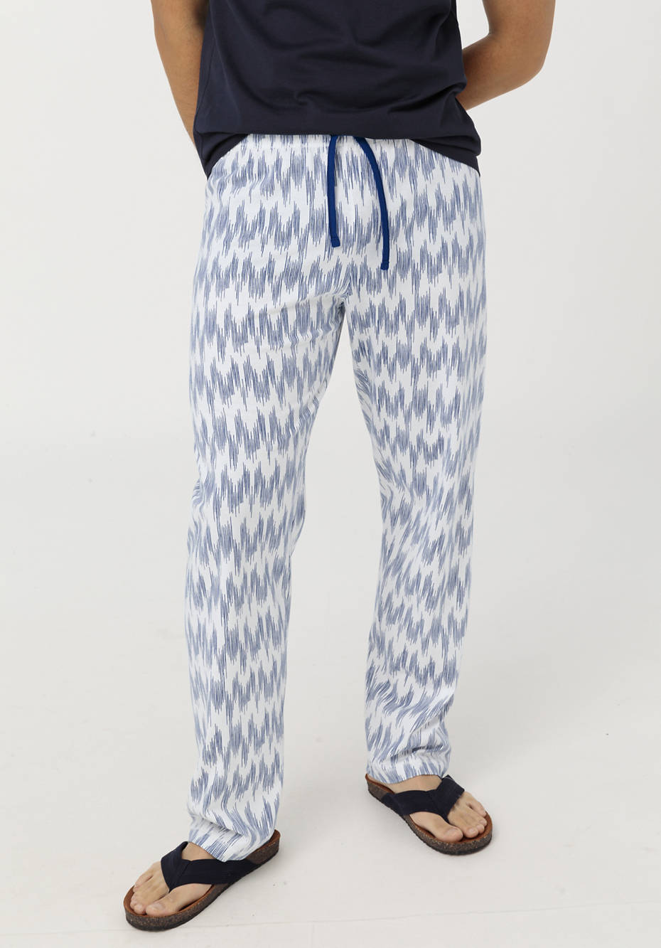 Pyjamahose aus reiner Bio-Baumwolle