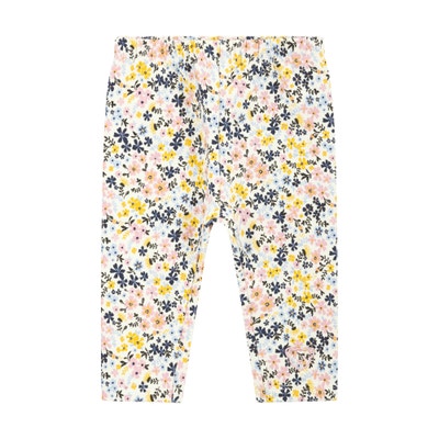 Set Leggings + T-Shirt langarm, rosa für Mädchen