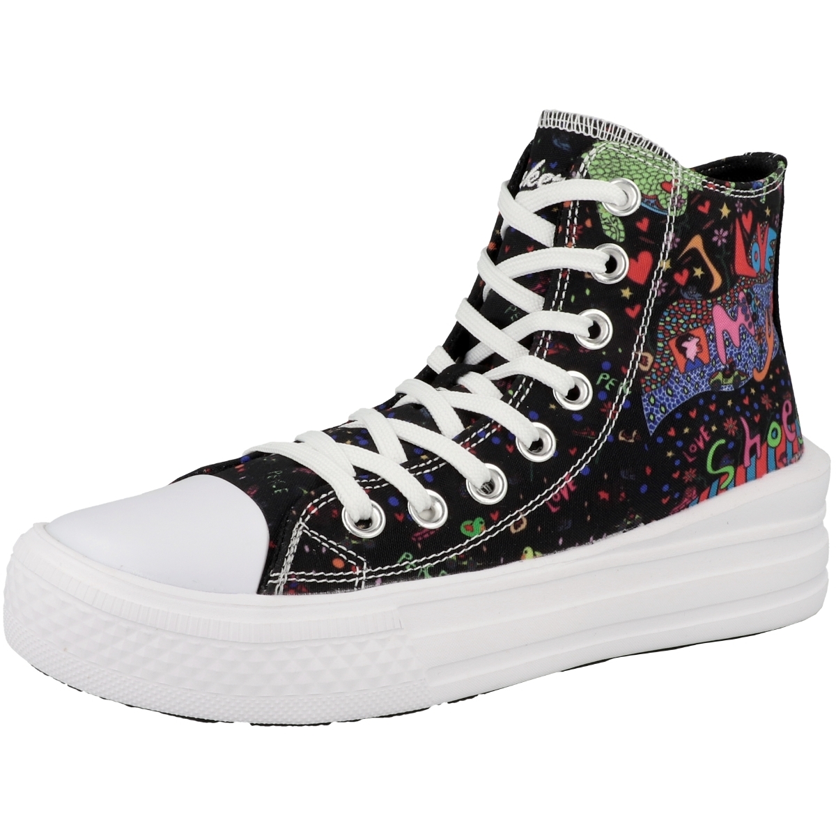 Dockers by Gerli 50VL202 X Art Limited Edition Sneaker mid schwarz