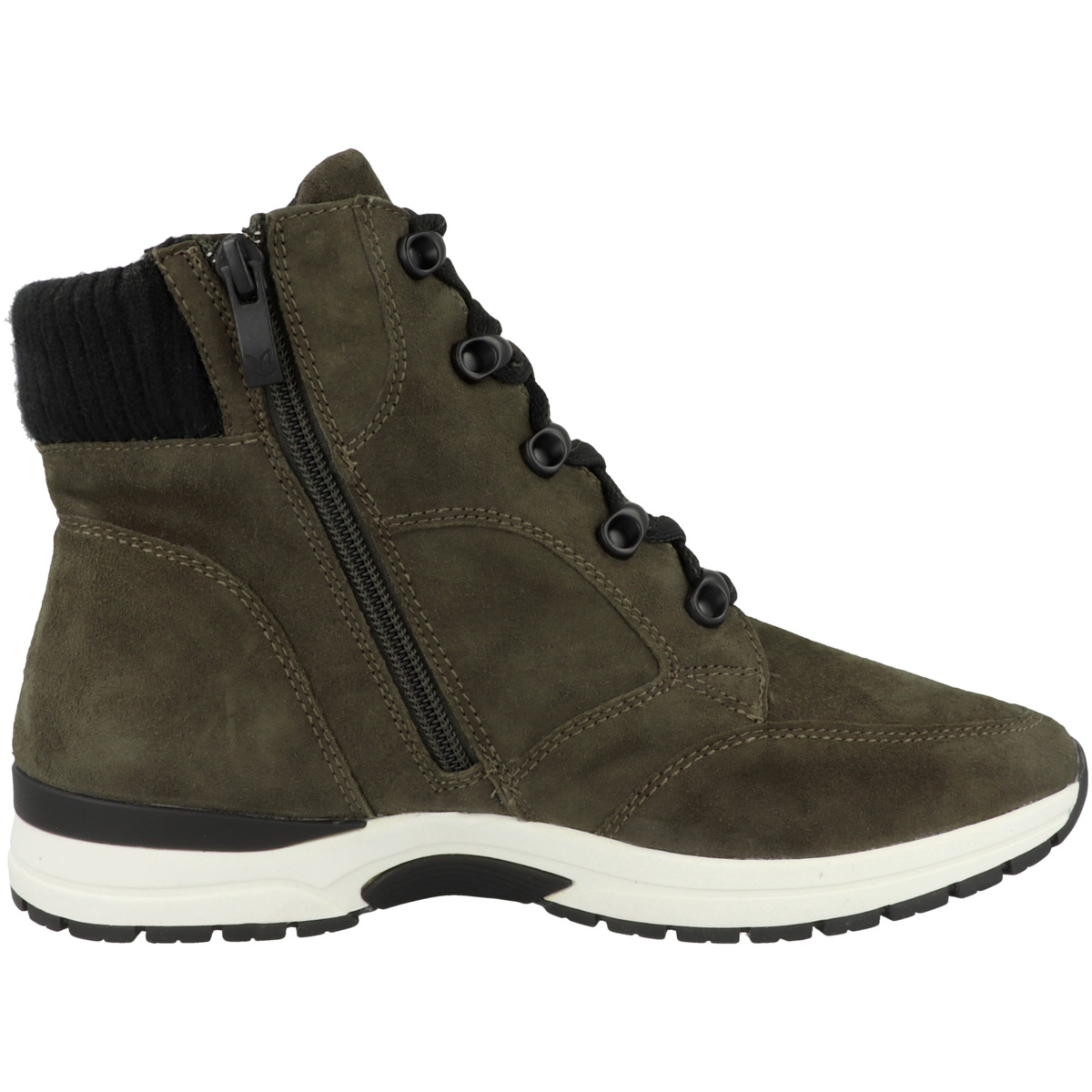 CAPRICE 9-25255-29 Schnürboots dunkelgruen