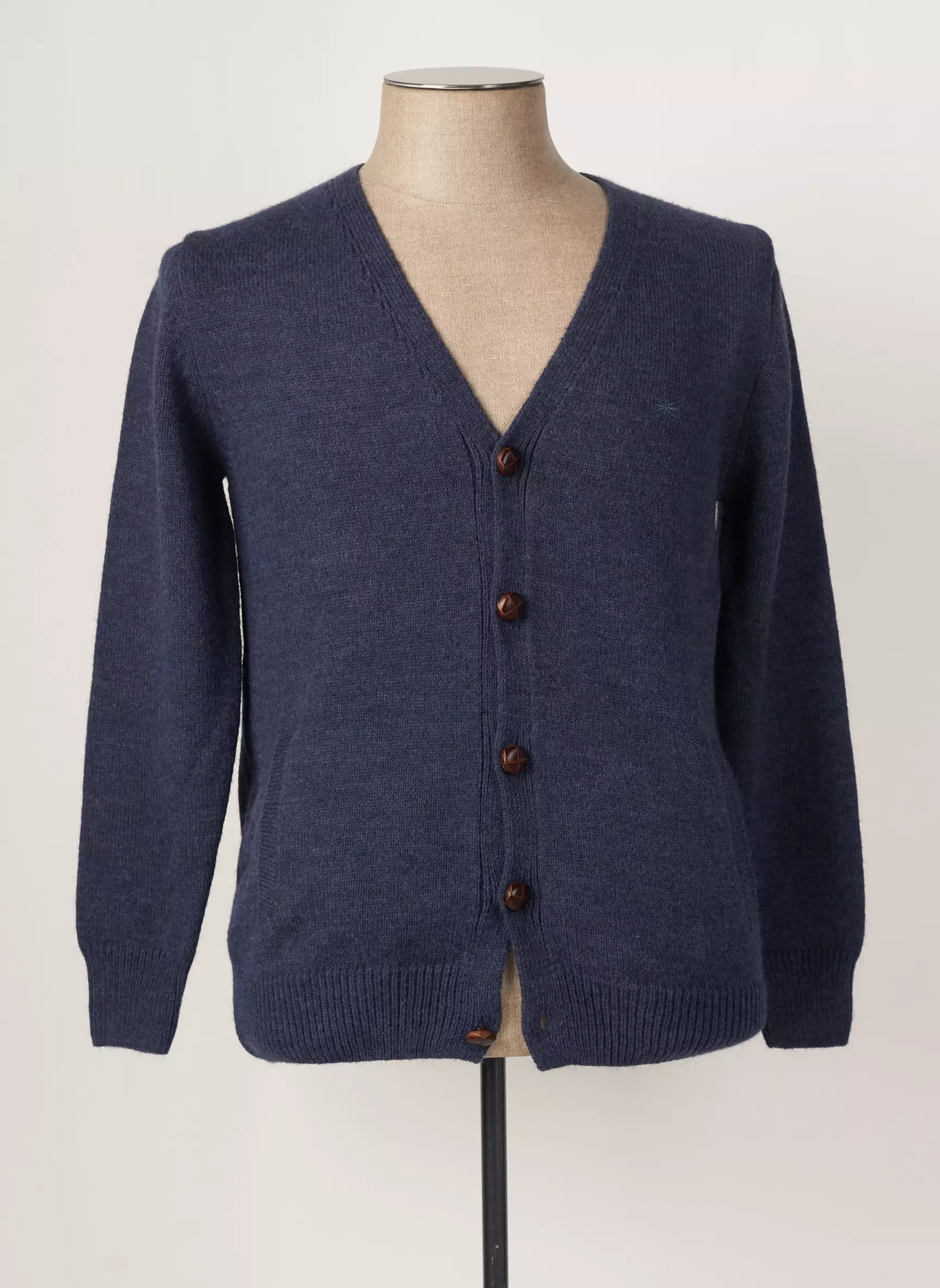 Brown Jury Cardigans Homme couleur bleu