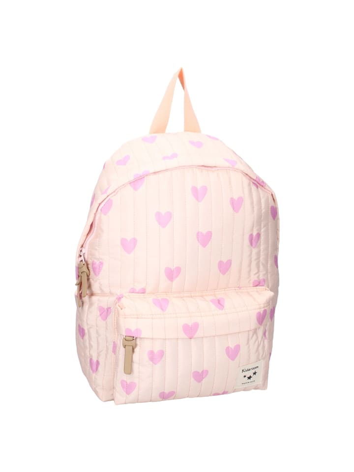 COFI 1453 Kidzroom kinderrucksack – Herz Motiv Rucksack für Kinder in Rosa günstig kaufen 37 cm