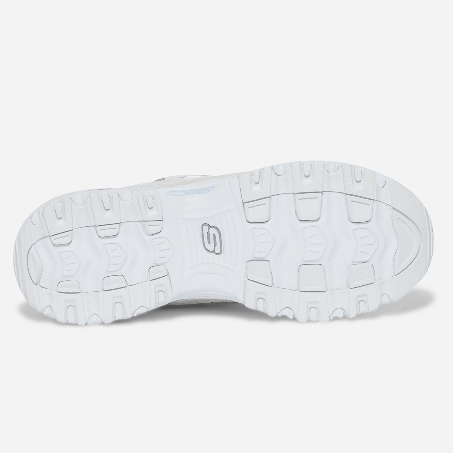 Tennis SKECHERS blanche et argent