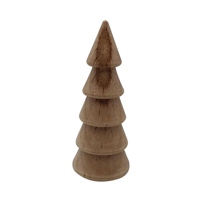 Home Dekortre h 14 cm natur