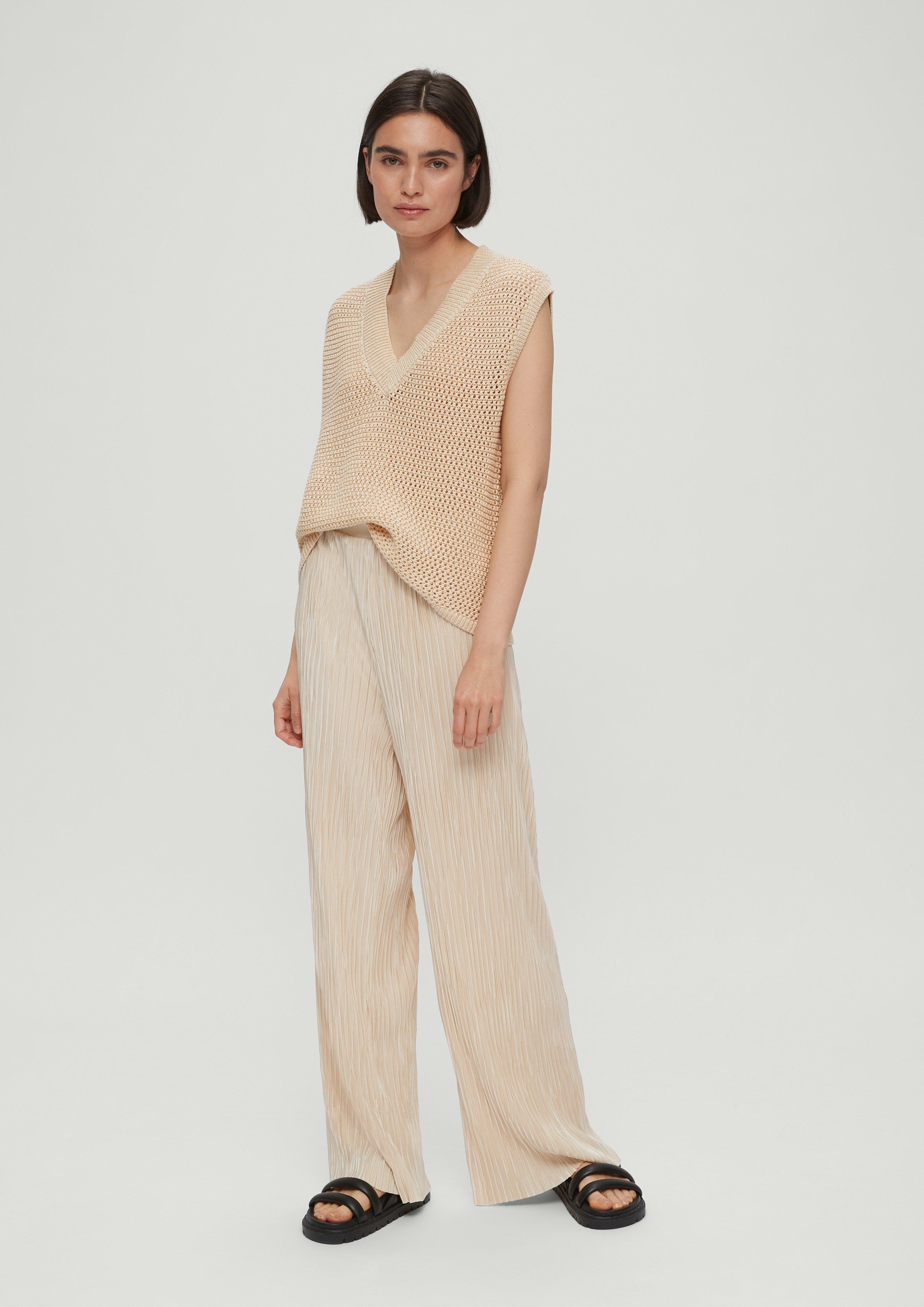 Strickpullunder mit V-Ausschnitt  2131653-1027