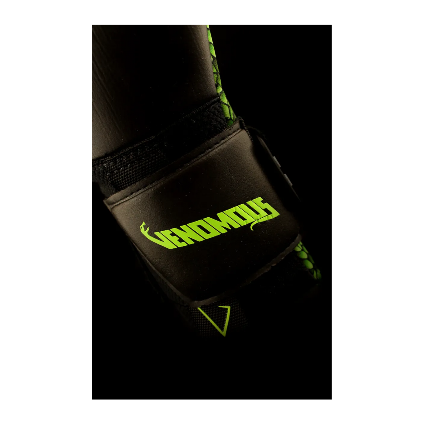 Reusch Pure Contact Venomous Gold X TW-Handschuhe Schwarz Grün F5010