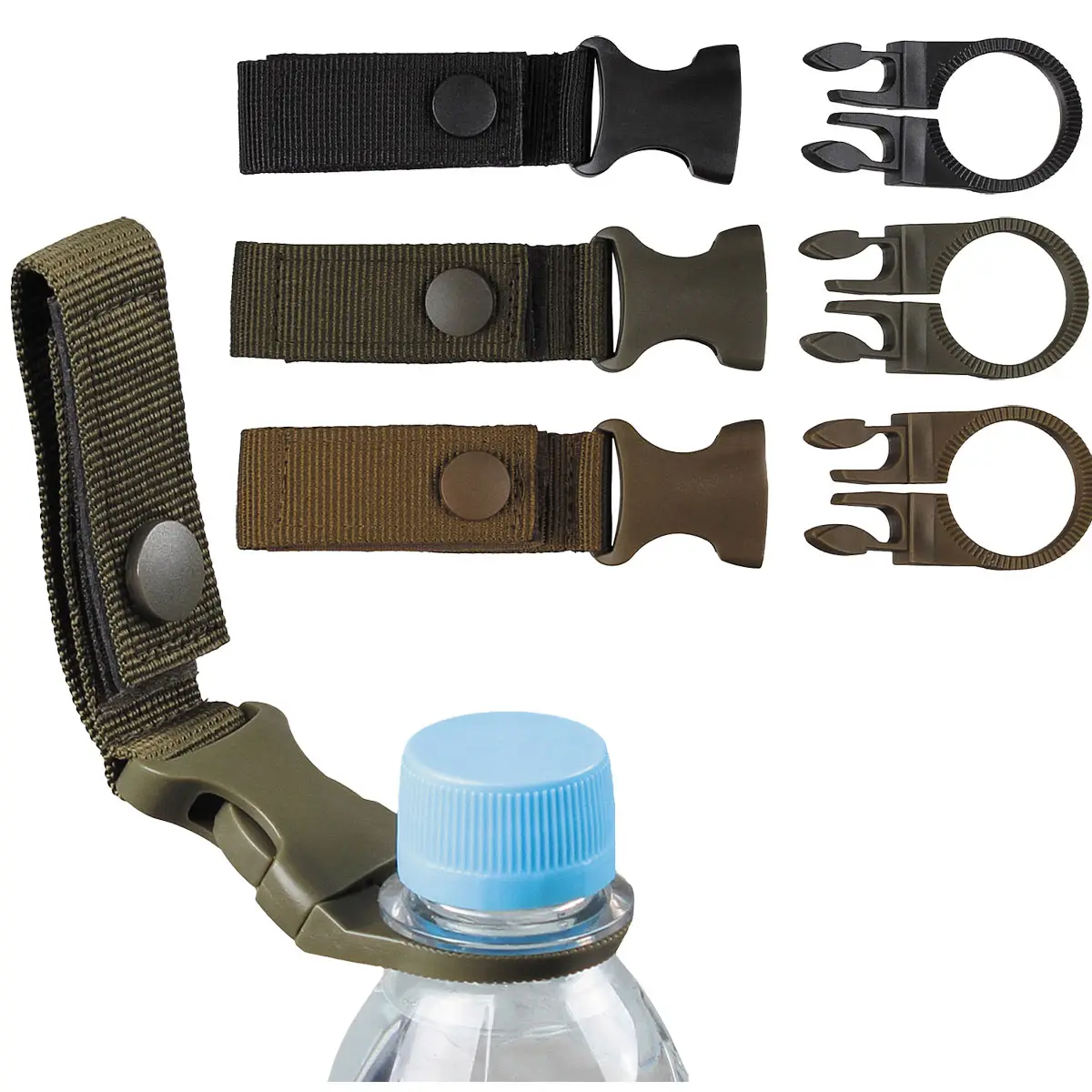 Flaschenhalter Molle versch. Farben