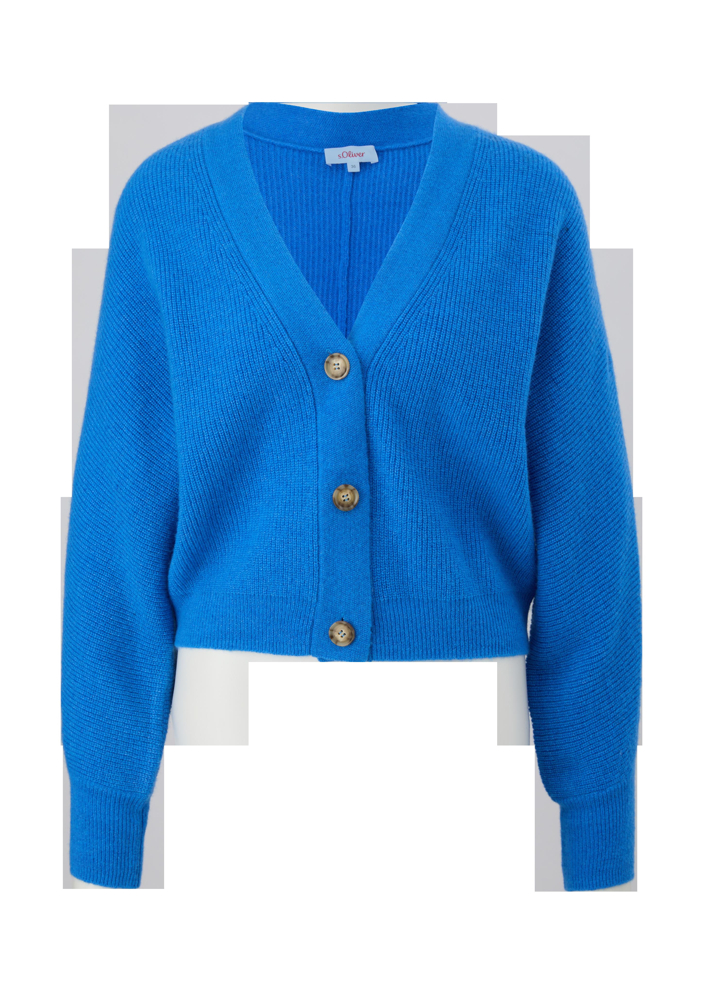 Strickjacke mit V-Ausschnitt  2124133-5547