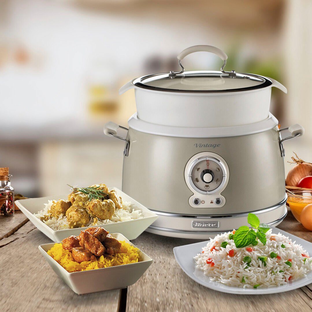 Ariete Multikocher 2904CR, 650 W, 3 l Schüssel