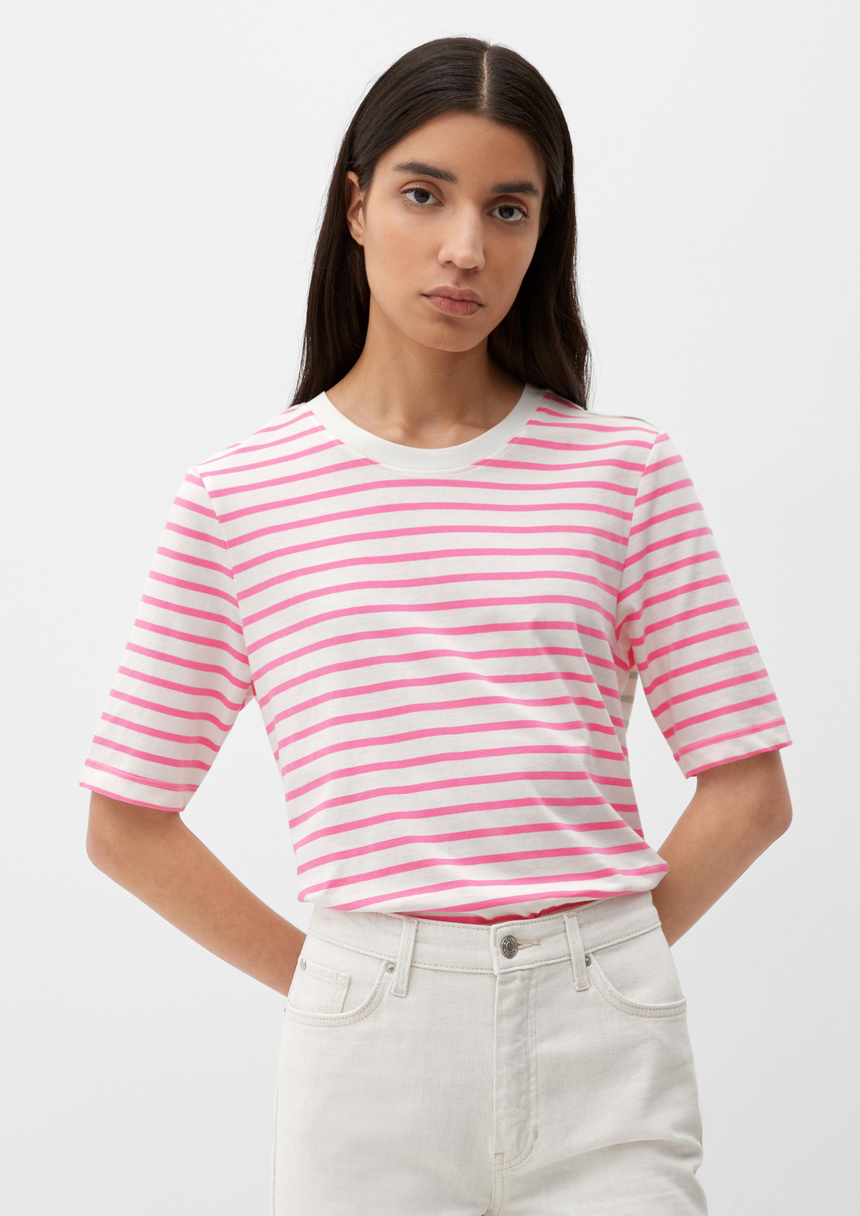 Streifenshirt mit Colour Blocking-Detail  2130287-44H5