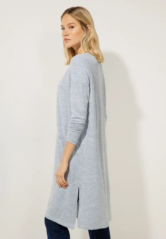 Street One Lange Strickjacke in Melange