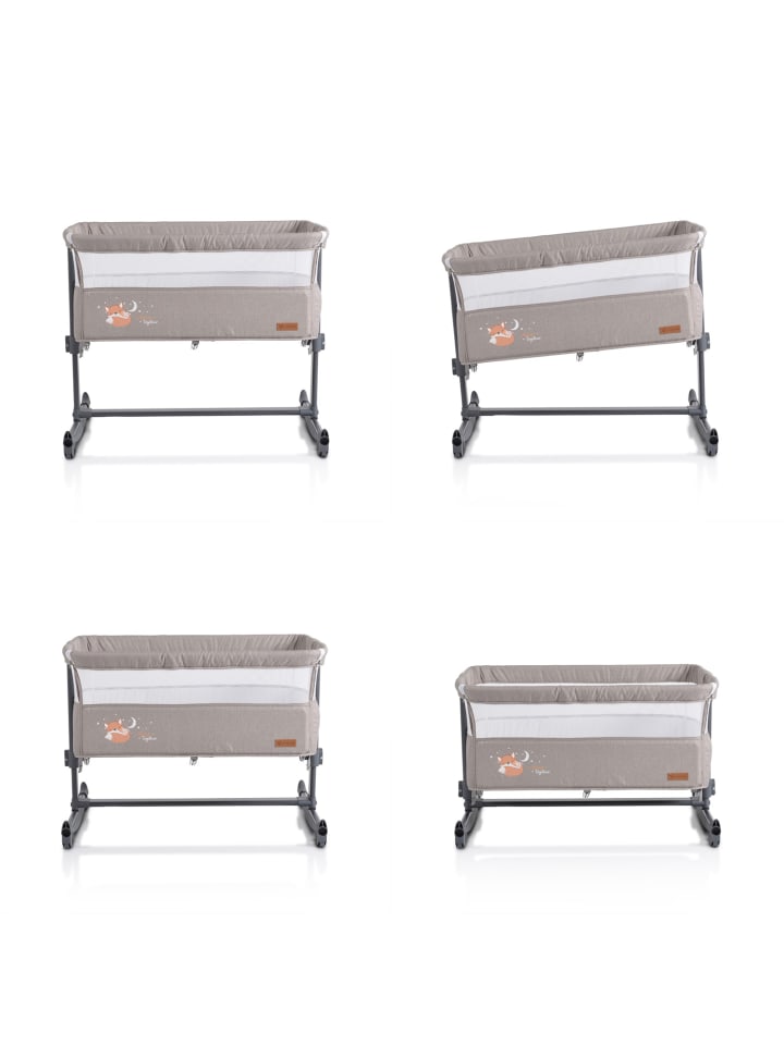 Cangaroo Beistellbett Always Together in natur günstig kaufen 50 x 80 cm