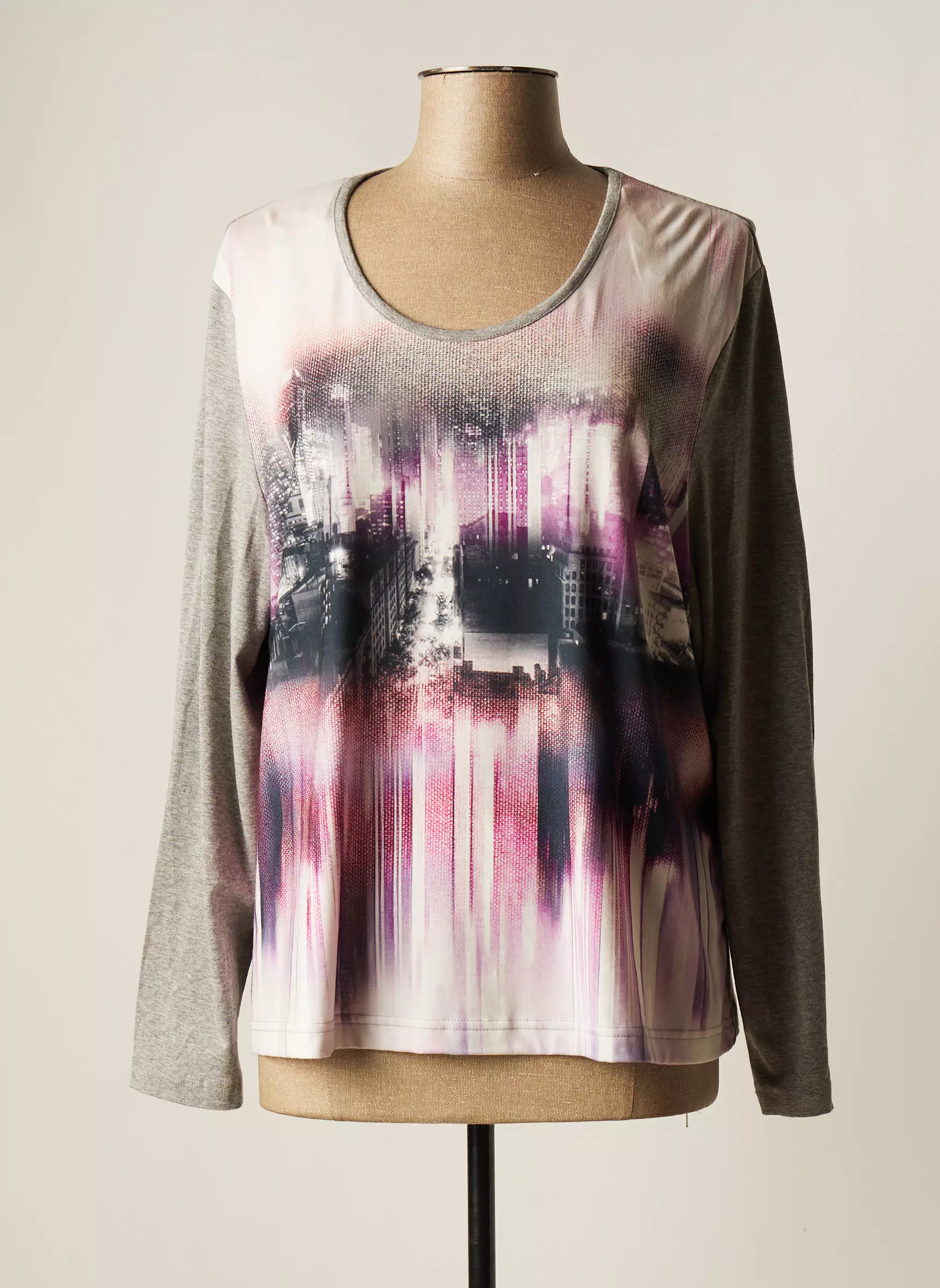 Christine Laure Tshirts Femme couleur gris