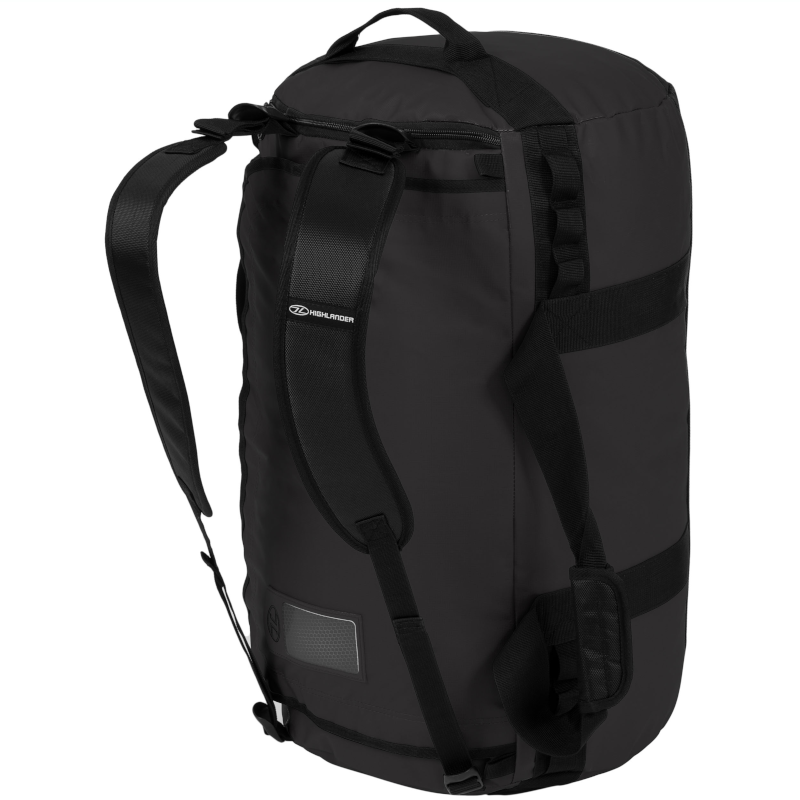 Highlander Storm Kitbag 65 schwarze Wochenendtasche
