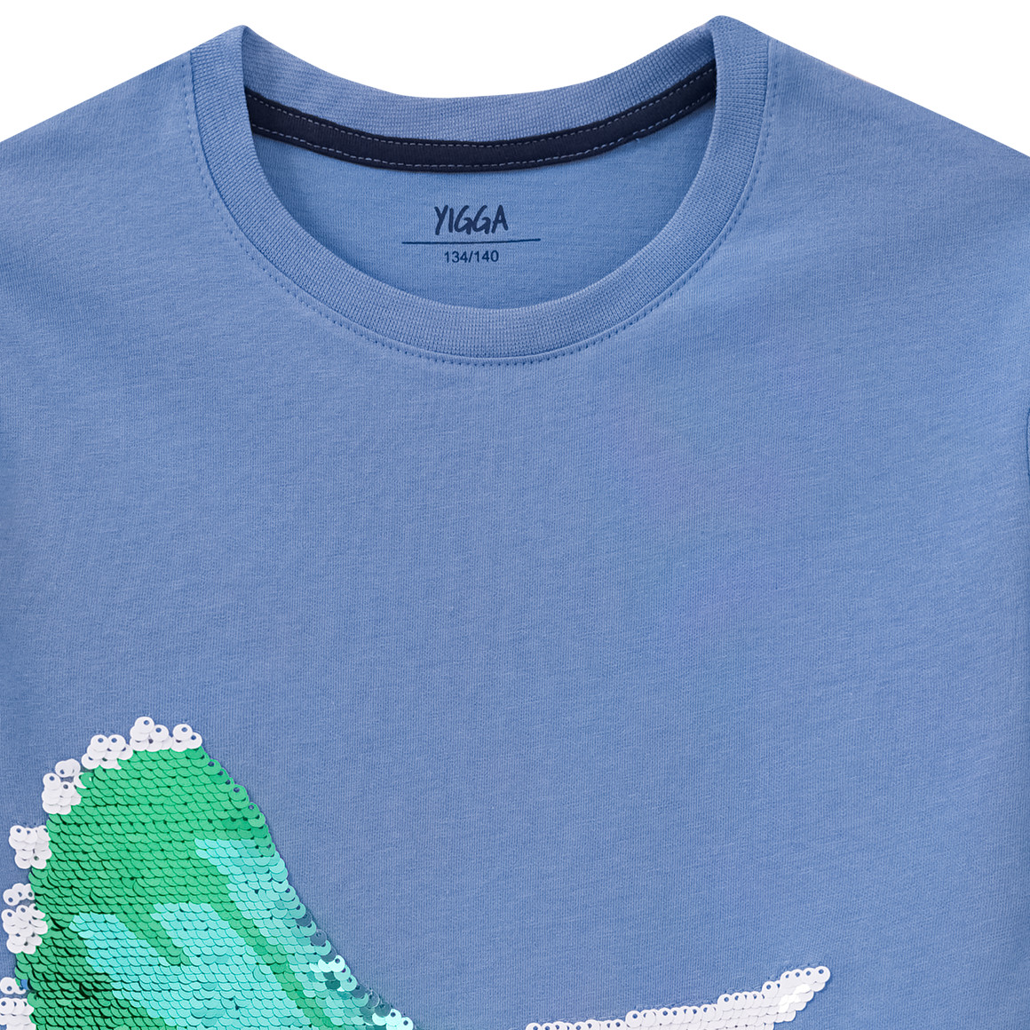 Jungen Langarmshirt mit Wendepailletten
